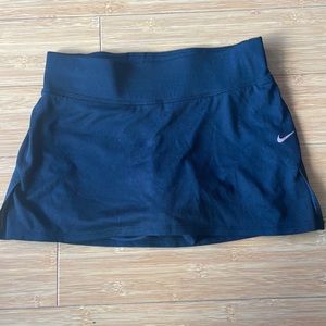 Nike Womens black Tennis Skort